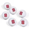 NCAA North Carolina State Wolfpack Table Tennis Balls 6pk