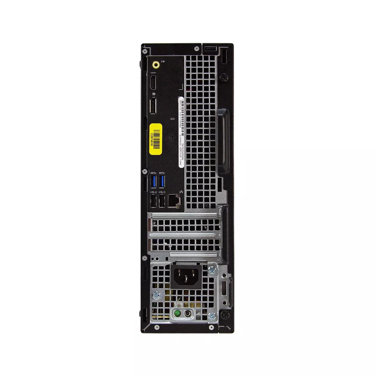 Dell 3040-SFF Certified Pre-Owned PC, Core i7-6700 3.4GHz, 16GB Ram, 512GB SSD, DVD, Win10 Pro (64-bit) Manufactured Refurbished
