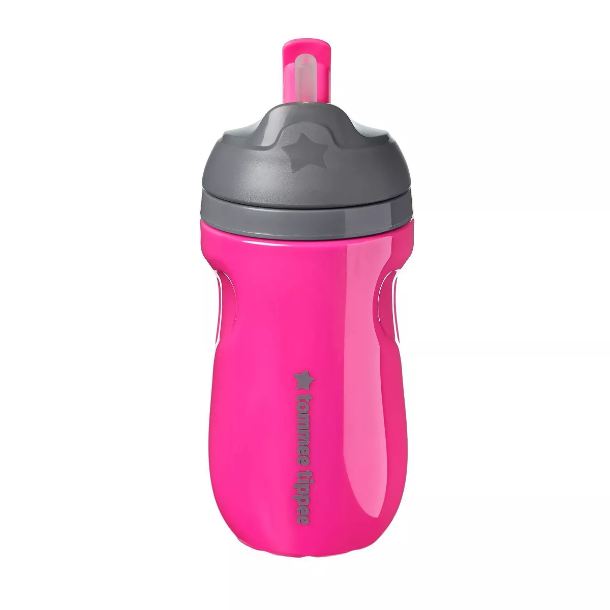 Tommee Tippee 2pk Insulated Straw Toddler Cup - Pink/Mint - 9oz