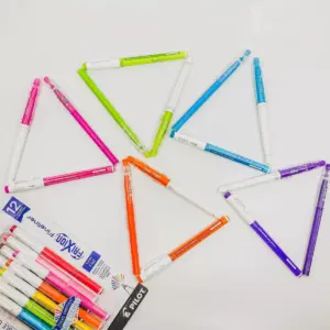 Pilot 12ct FriXion Fineliner Erasable Marker Pens Fine Point 0.6mm