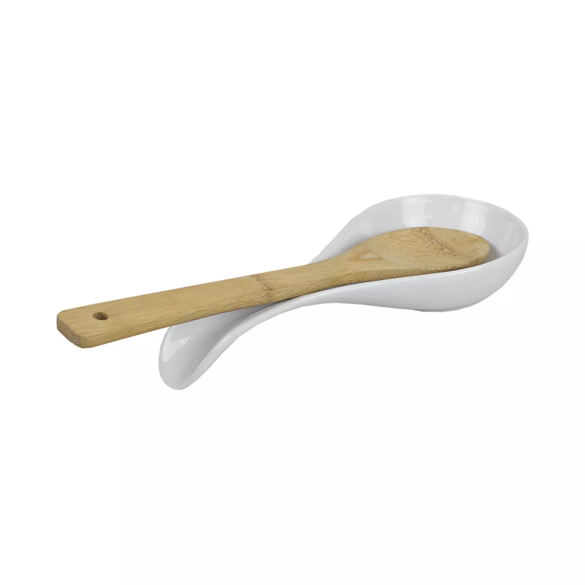 Home Basics Ceramic Spoon Rest