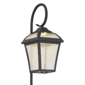 John Timberland Mosconi Textured Black 6-Piece LED Path and Spot Light Set