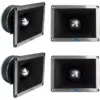 4) NEW PYLE PRO PDBT78 2" 2800 Watt Super Titanium Bullet Horn DJ Audio Tweeters
