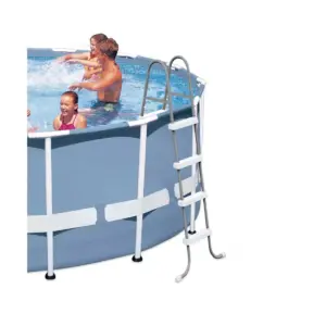 Intex Steel Frame Above Ground Pool Ladder & Intex 15 Ft Above Ground Pool Cover