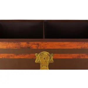 Robe Factory LLC Harry Potter Hogwarts Foldable Storage Chest Organizer | 24 Inches