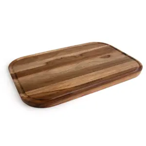 Architec Madeira Teak Edge-Grain Carving Board 12