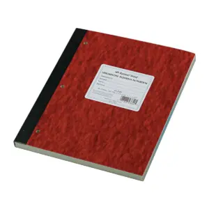 National Duplicate Lab Notebook Quadrille Rule 9 1/4 x 11 White/Yellow 200 Sheets 43649