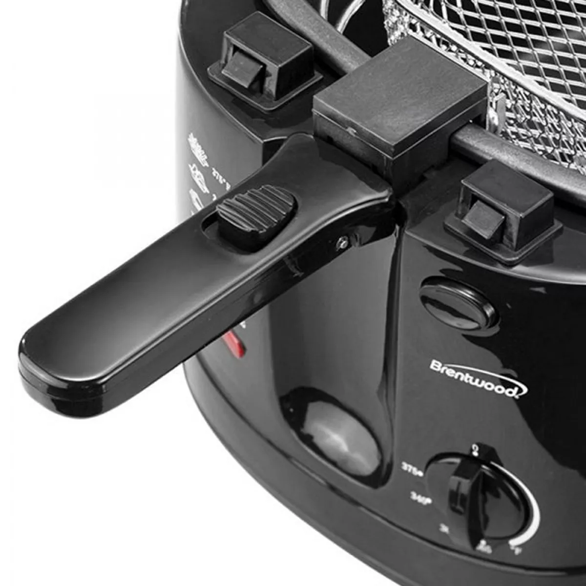 Brentwood 2.5 Lt. Deep Fryer 1500 Watts in Black