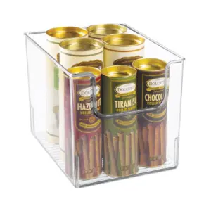 mDesign Plastic Food Storage Organizer Bin for Kitchen, 8