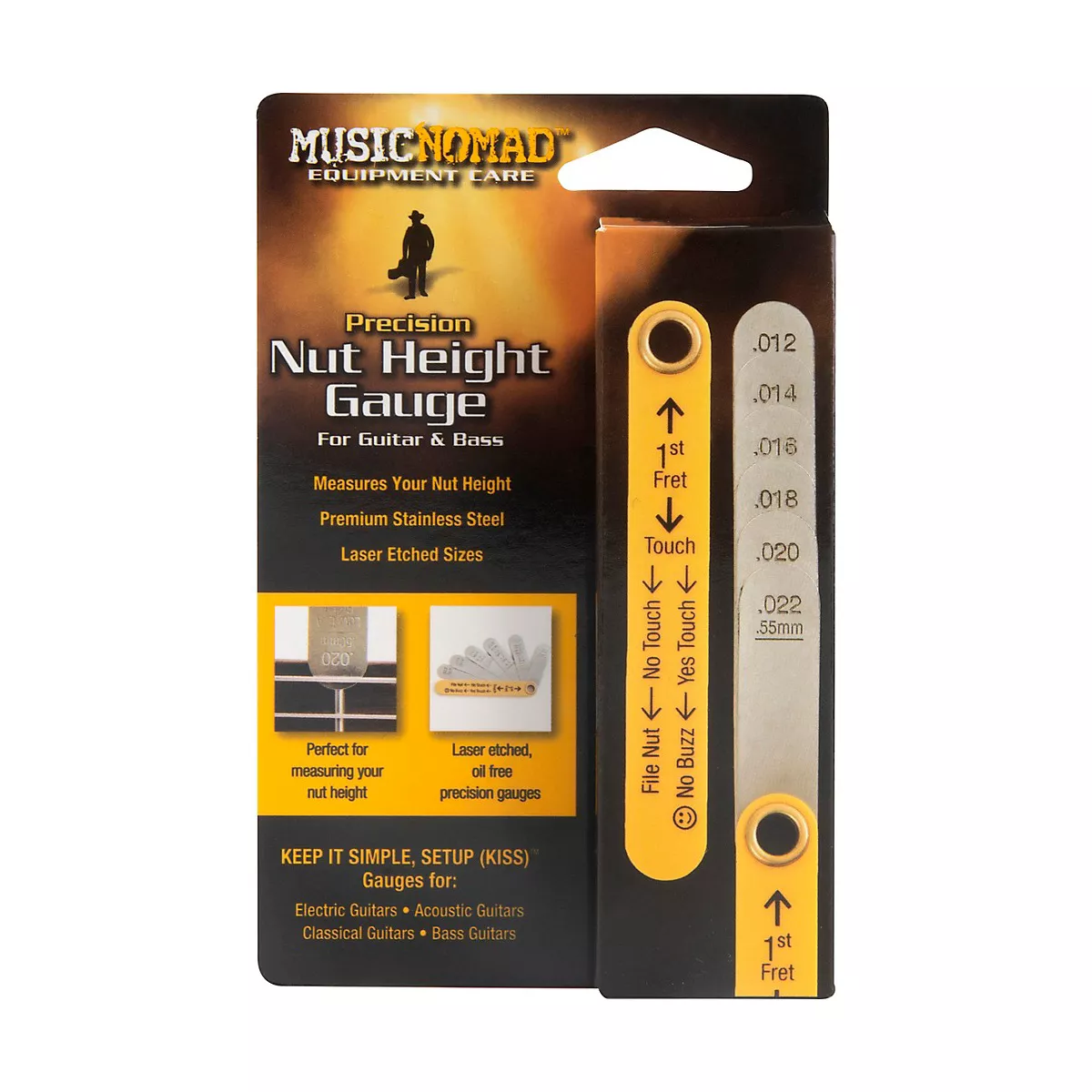 Music Nomad Precision Nut Height Gauge