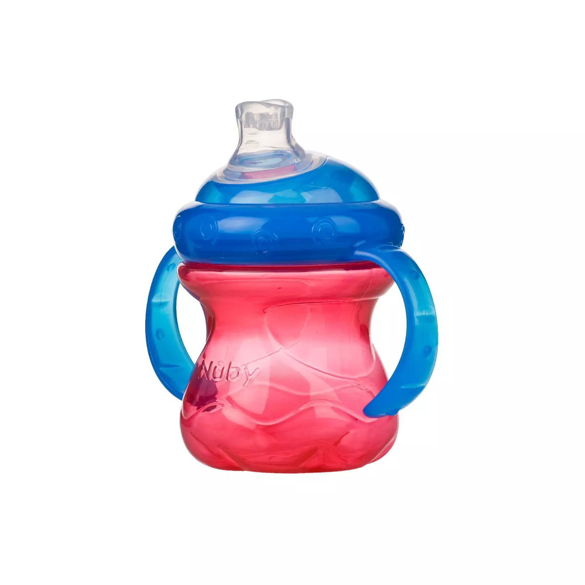 Nuby No-Spill Super Spout 2 Handle Cup - Boy - 4pk - 8oz