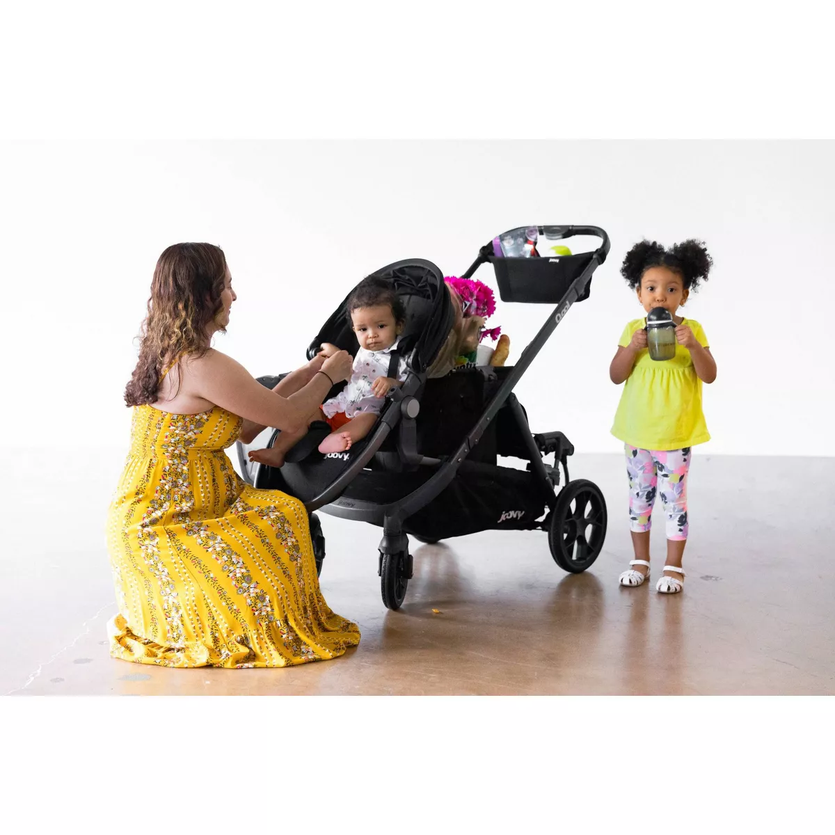 Joovy Qool Front Adapters - Black
