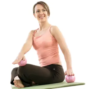 Stott Pilates Toning Ball 2lbs - Pink