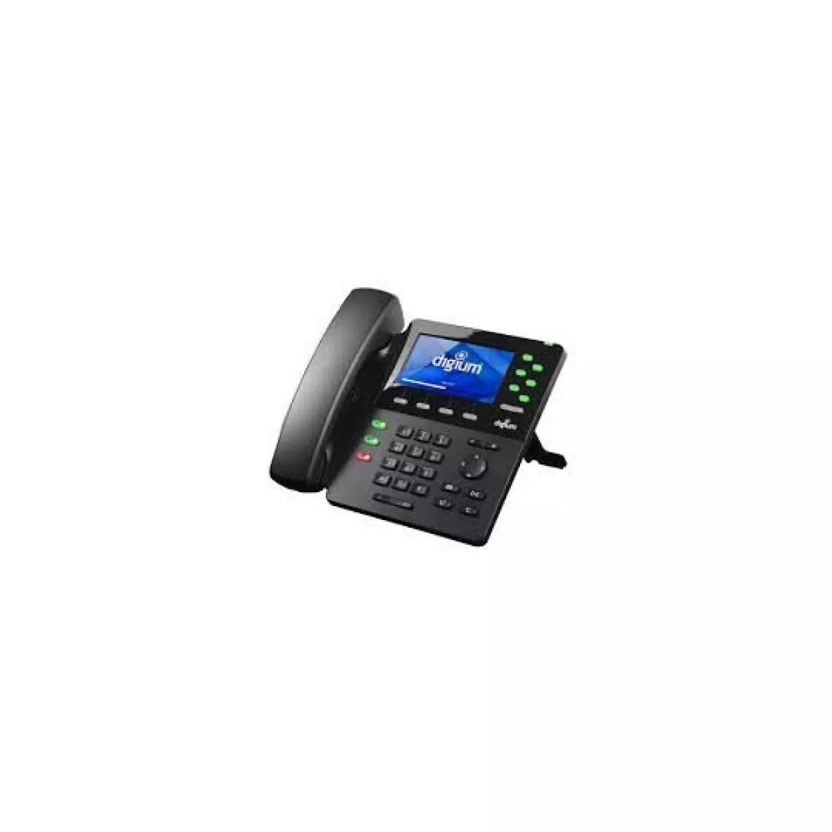 Phone, D65, 6-Line SIP with HD Voice, Gigabit, W.Headset, 4.3 Inch Color Display, Icon Keys