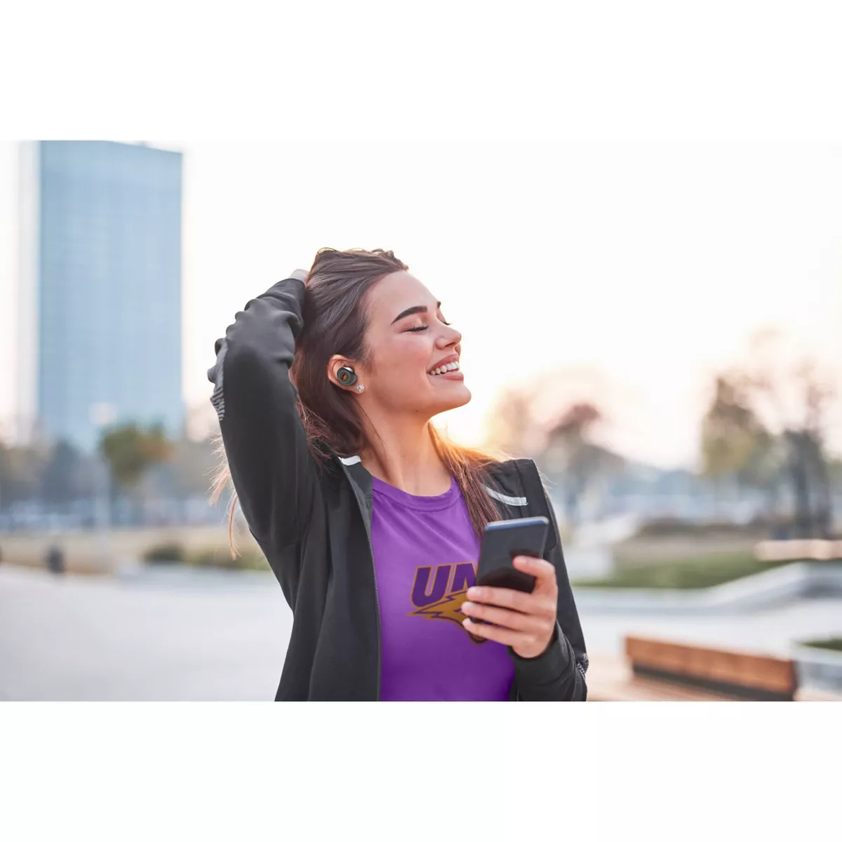 NCAA Northern Iowa Panthers True Wireless Bluetooth Earbuds