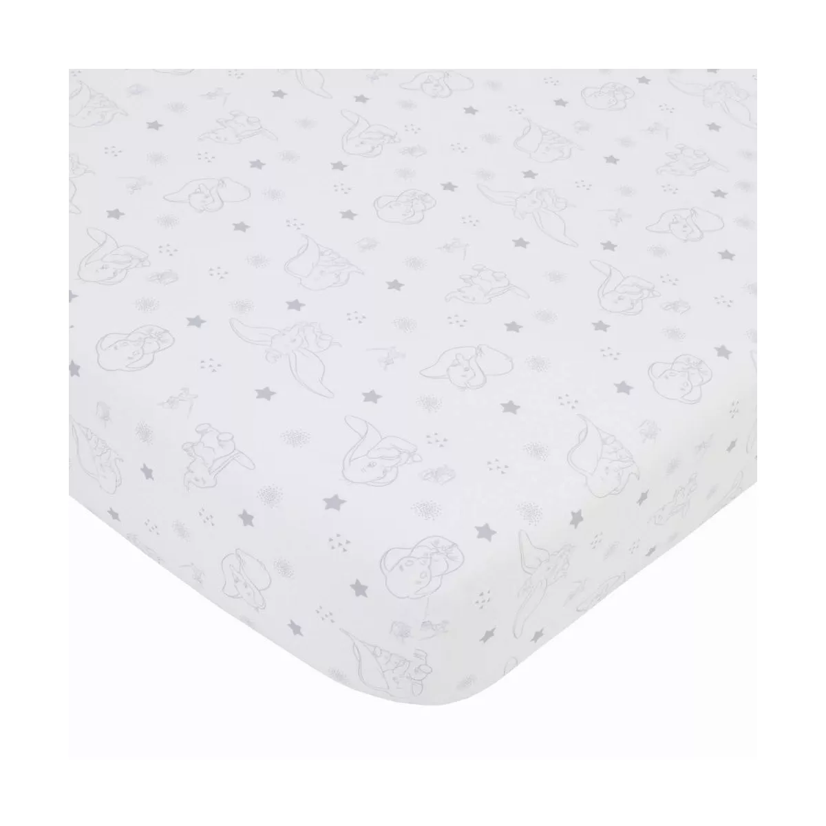 Disney Dumbo - Shine Bright Little Star Nursery Crib Bedding Set - 3pc