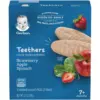 Gerber Teethers Strawberry Apple Spinach - 12ct/1.7oz Total