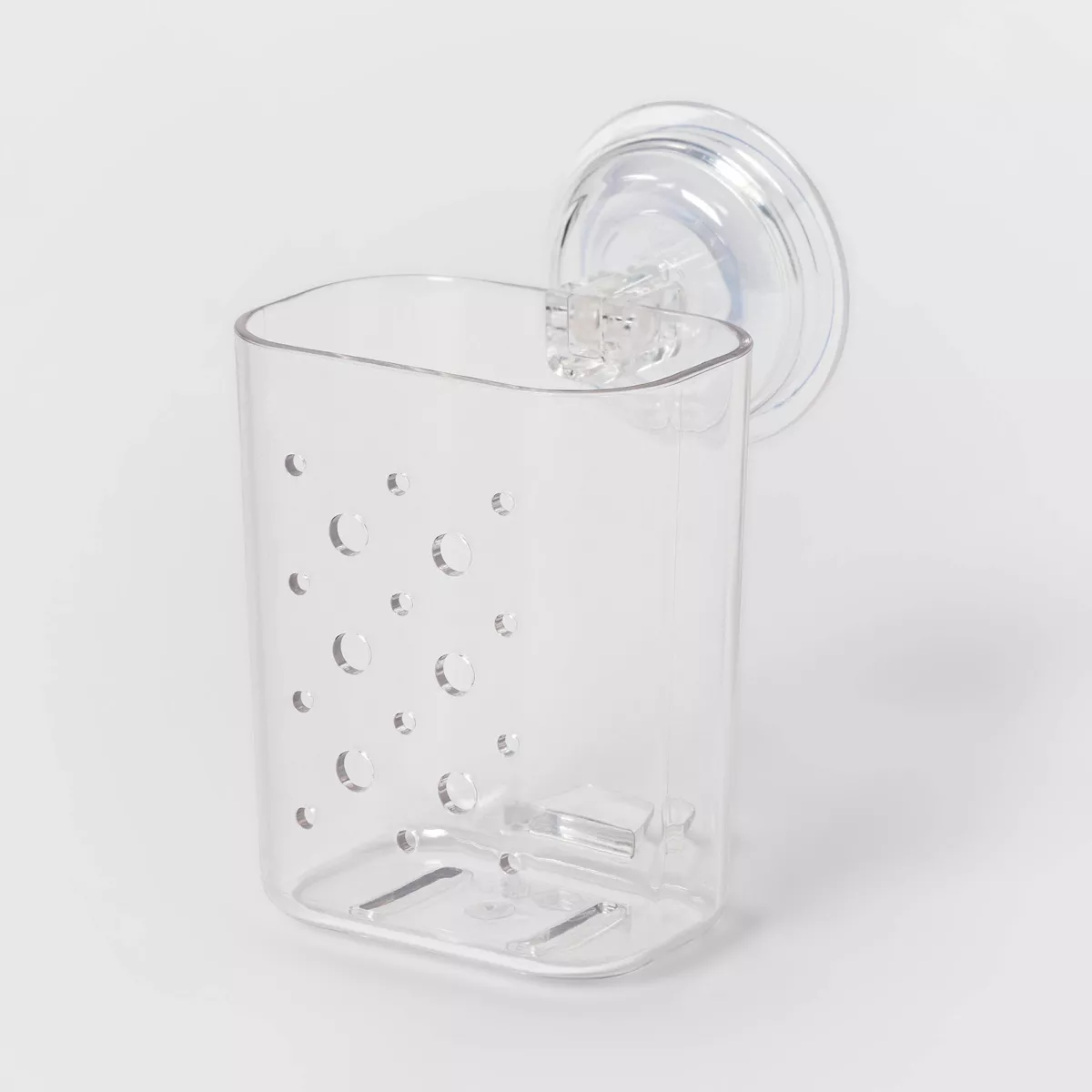 Suction Toothbrush Holder Clear - Room Essentials™