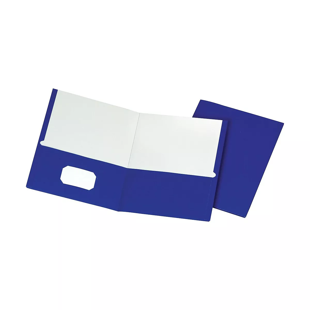 Staples School Grade 2 Pocket Folder Blue 25/Box 27534-CC