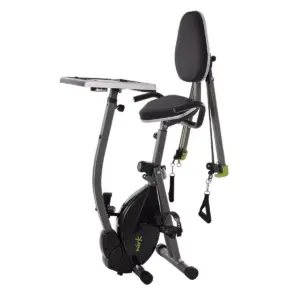 Stamina Exercise Bike with Strength System - Black