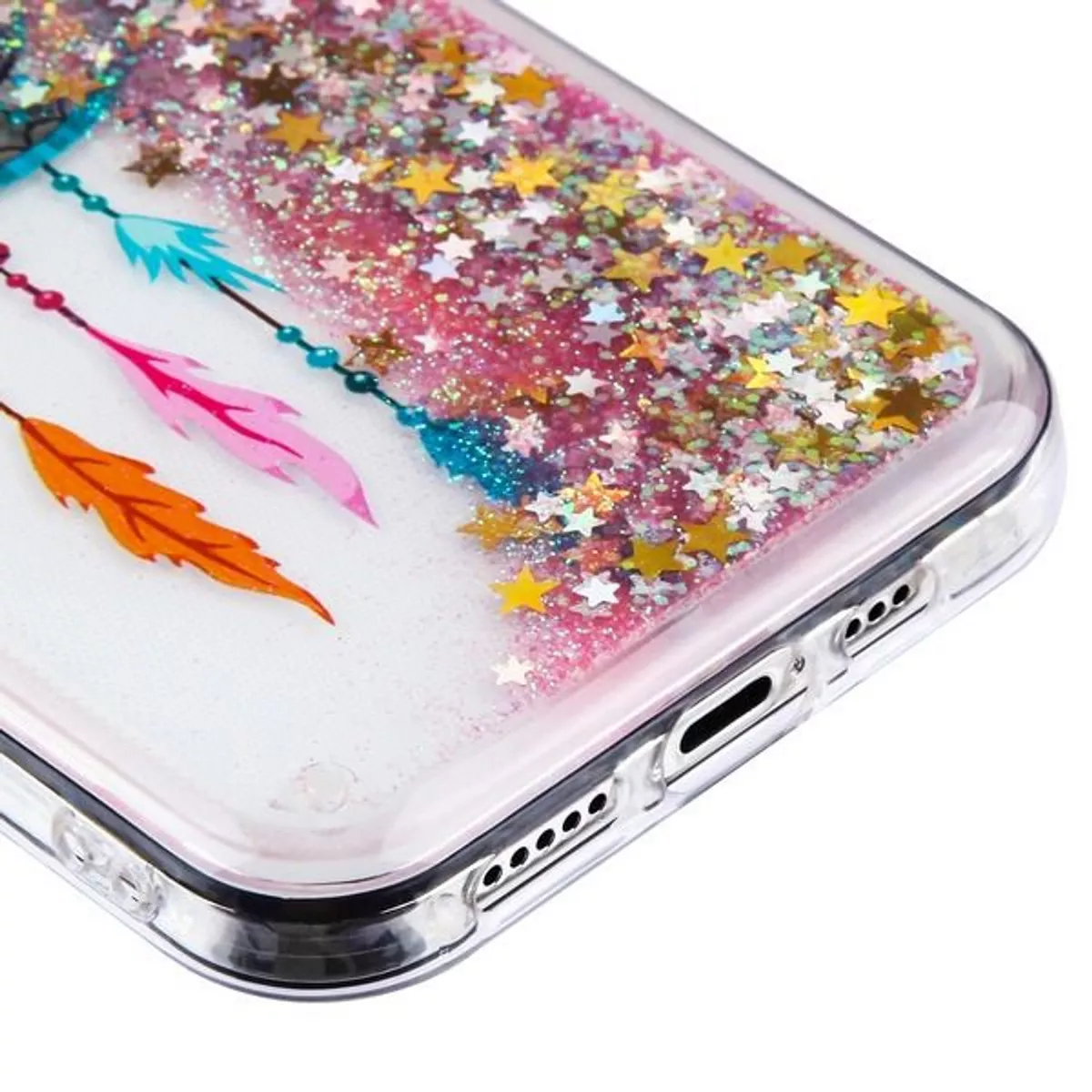 Airium Quicksand Glitter Hybrid Protector Case Compatible With Apple iPhone 12 Mini (5.4