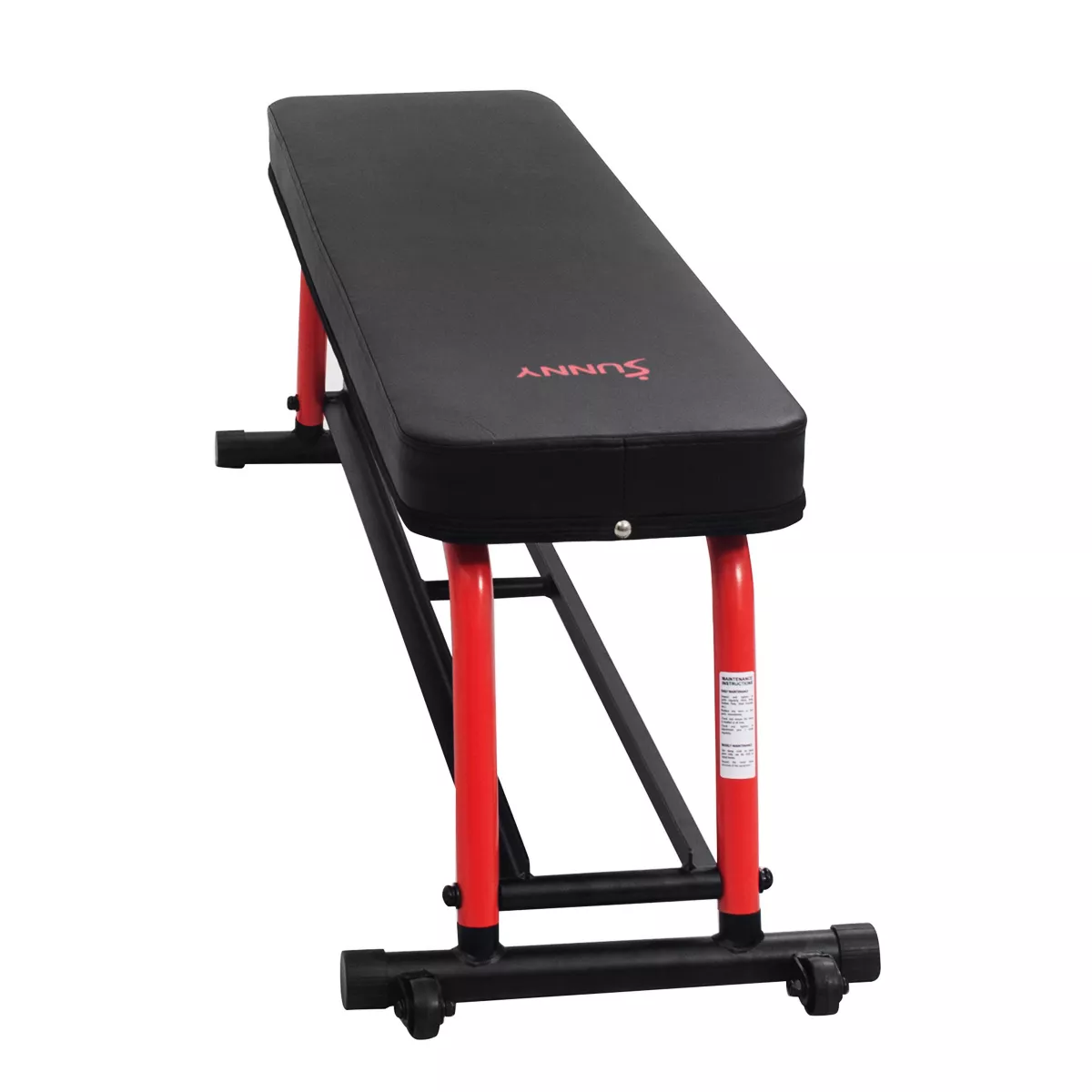 Sunny Health & Fitness Power Zone Strength Flat Bench