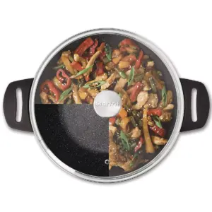 The Rock by Starfrit Electric Multi-Use Pot with Bakelite Handles - Black