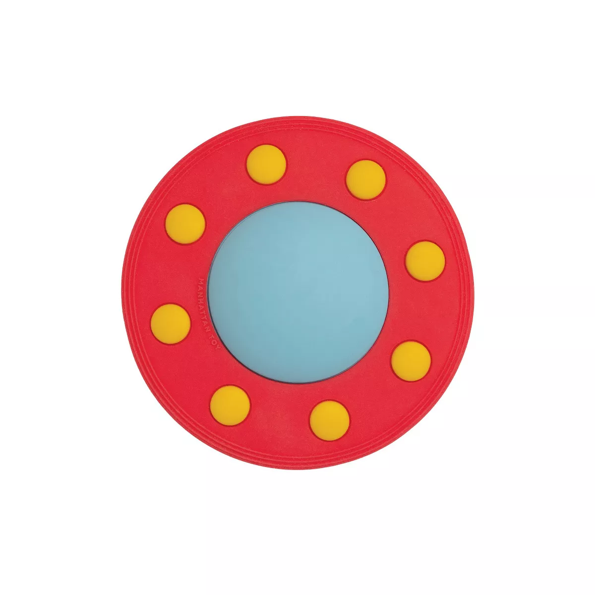 Manhattan Toy Space Themed Flying Saucer Silicone Teether