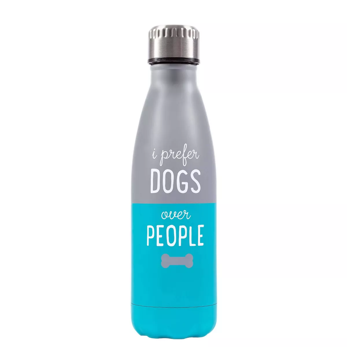 Pearhead Water Bottle - I Prefer Dogs Over People - 17oz