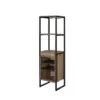 Narik Wine Rack Weathered Oak - Acme Furniture