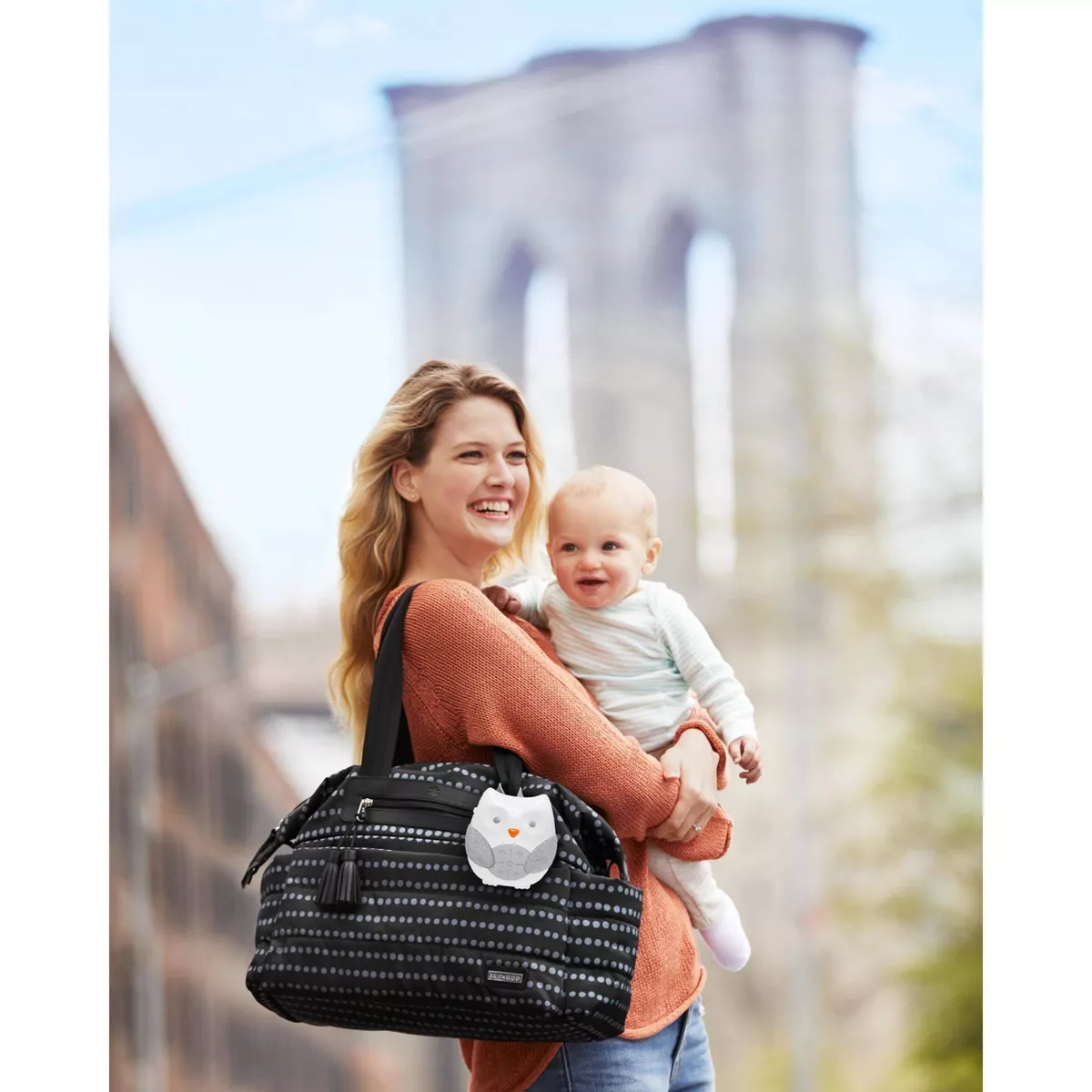 Skip Hop Stroll & Go Portable Owl Baby Soother