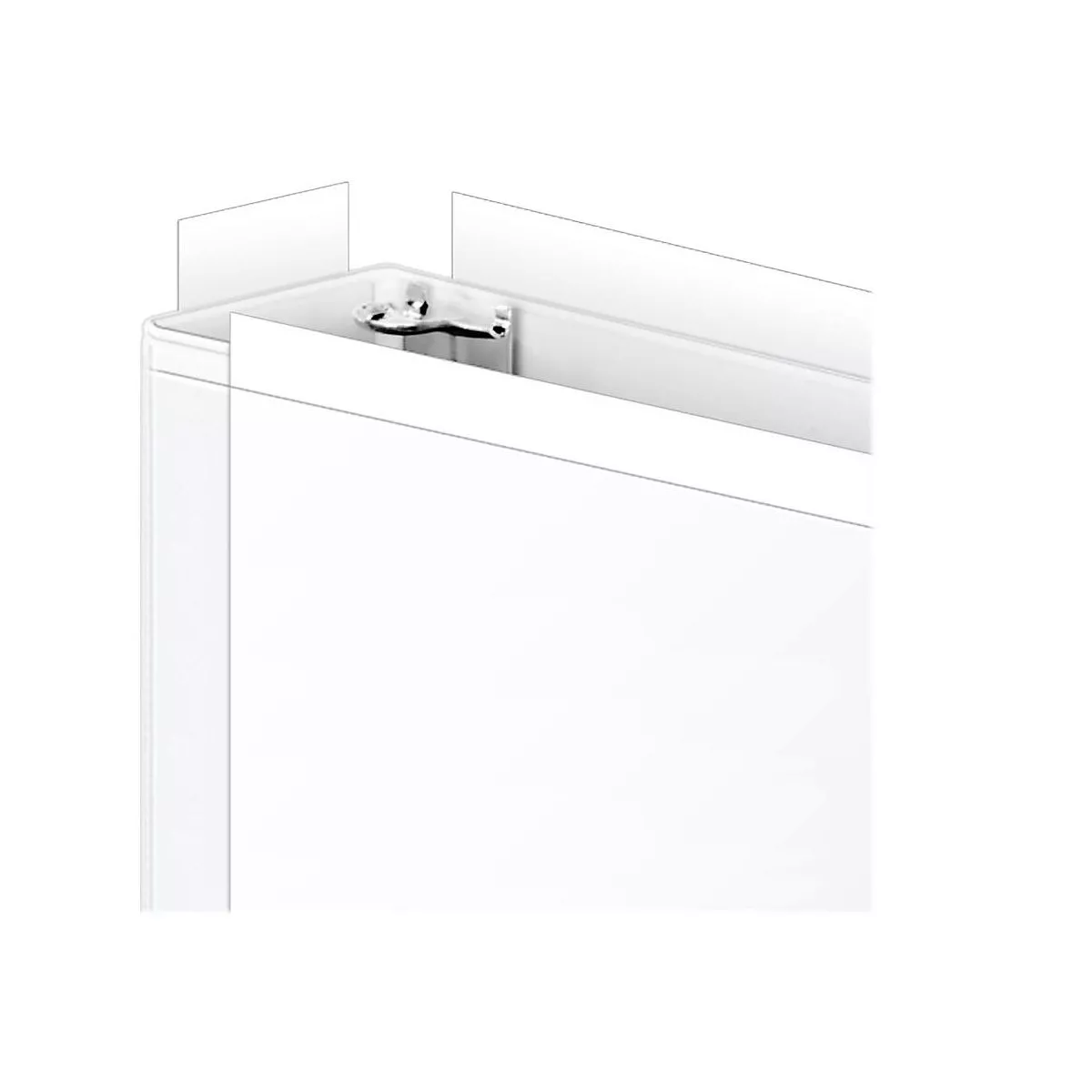 Cardinal 11 x 17 ClearVue Slant-D Ring Binder 1 1/2