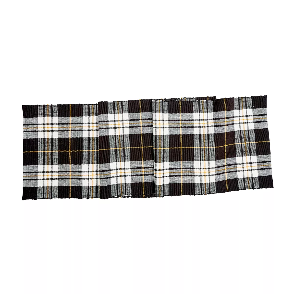 C&F Home 13" x 72" Parker Black & Yellow Runner