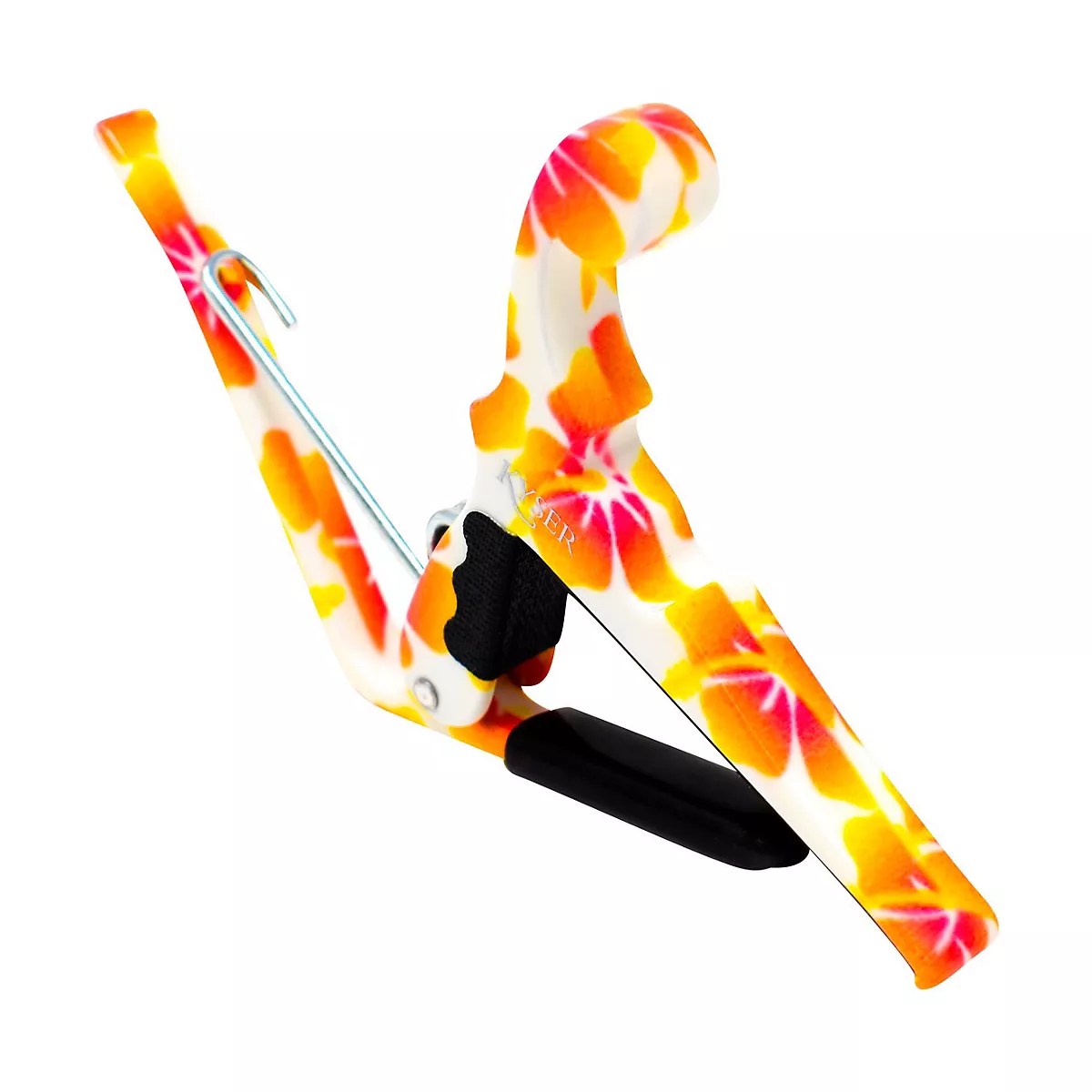 Kyser Quick-Change Ukulele Capo - Pastel Hibiscus