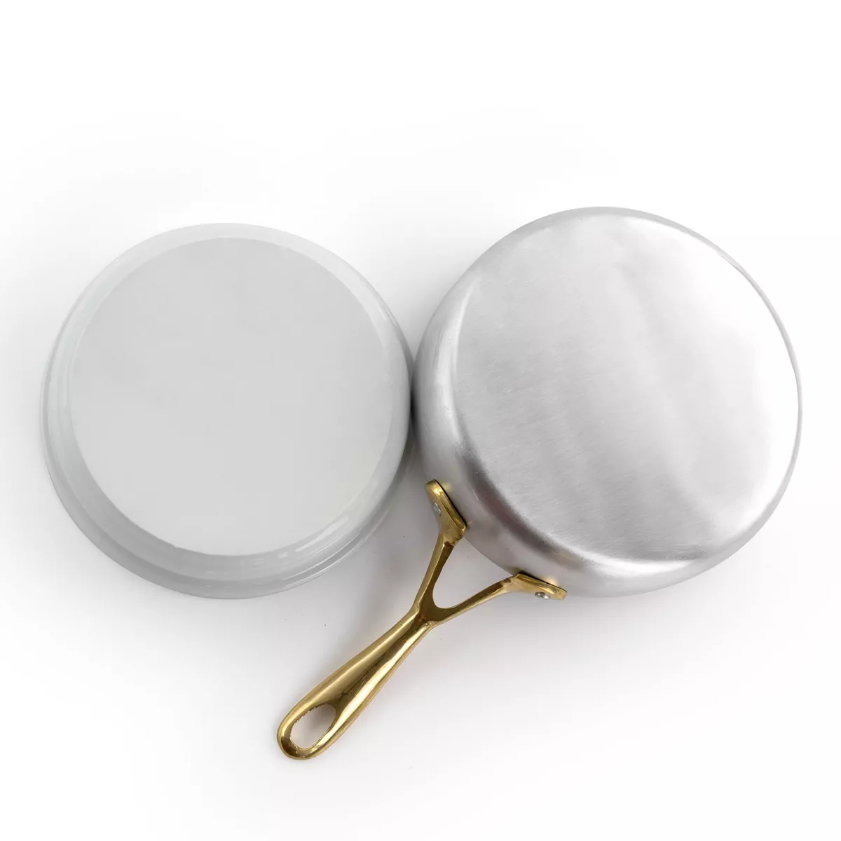 Gibson Home Noble Taste 5 Inch Mini Aluminum Frying Pan with Ceramic Insert