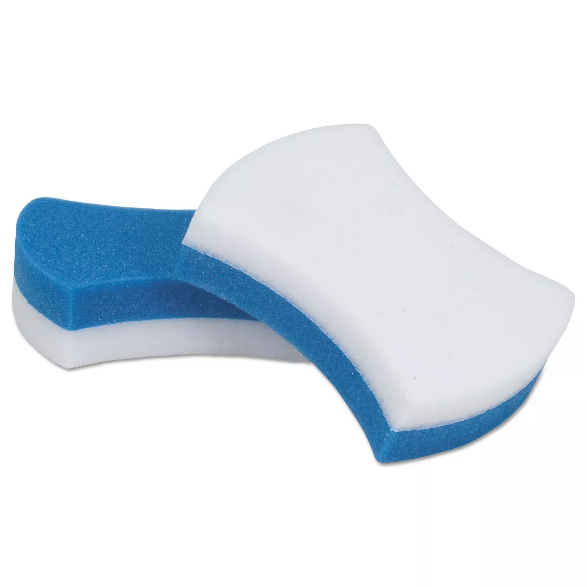 Scotch-Brite Easy Erasing Pad 2 4/5 x 4 1/2 x 1 1/5 Blue/White 4 per Pack 55658