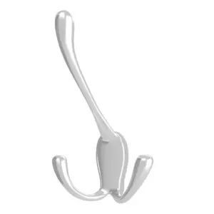 Rev-A-Shelf Sidelines CTWSL-HK-CR-5 Decorative Closet Organizing Wall Hooks for Hanging Aprons, Hats, or Jewelry, Chrome (5 Pack)