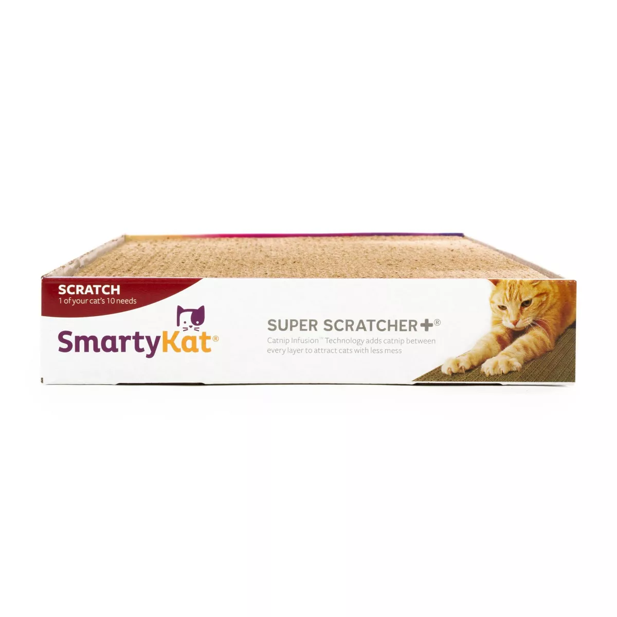 SmartyKat Super Double Wide Corrugate Cat Scratcher - 2pk