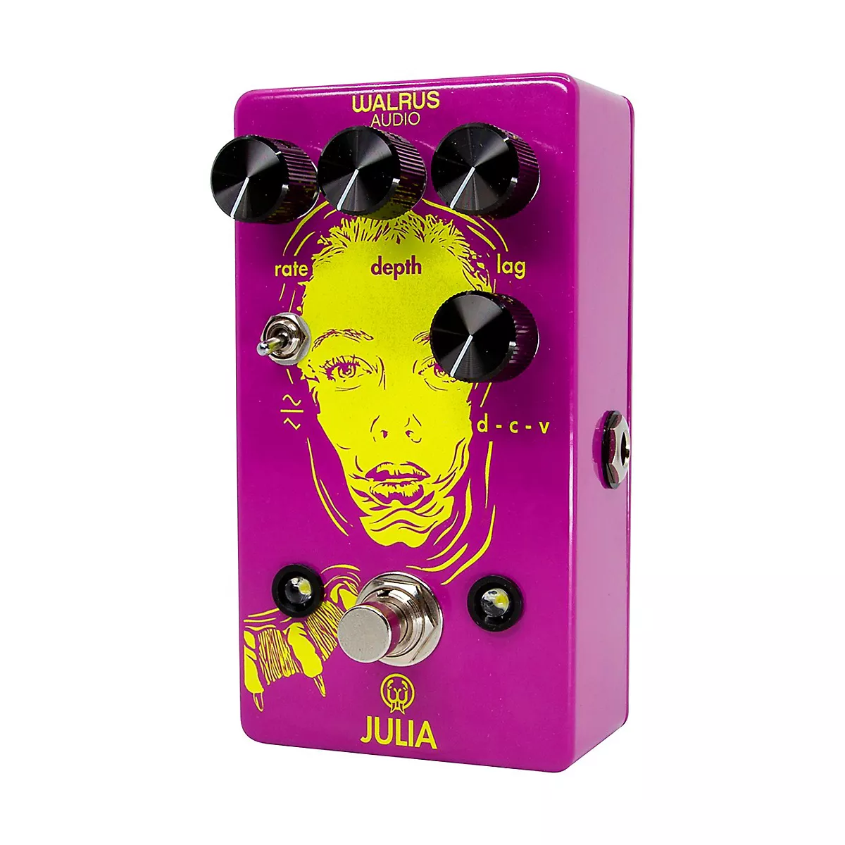 Walrus Audio Julia Limited-Edition Neon Chorus/Vibrato Effects Pedal