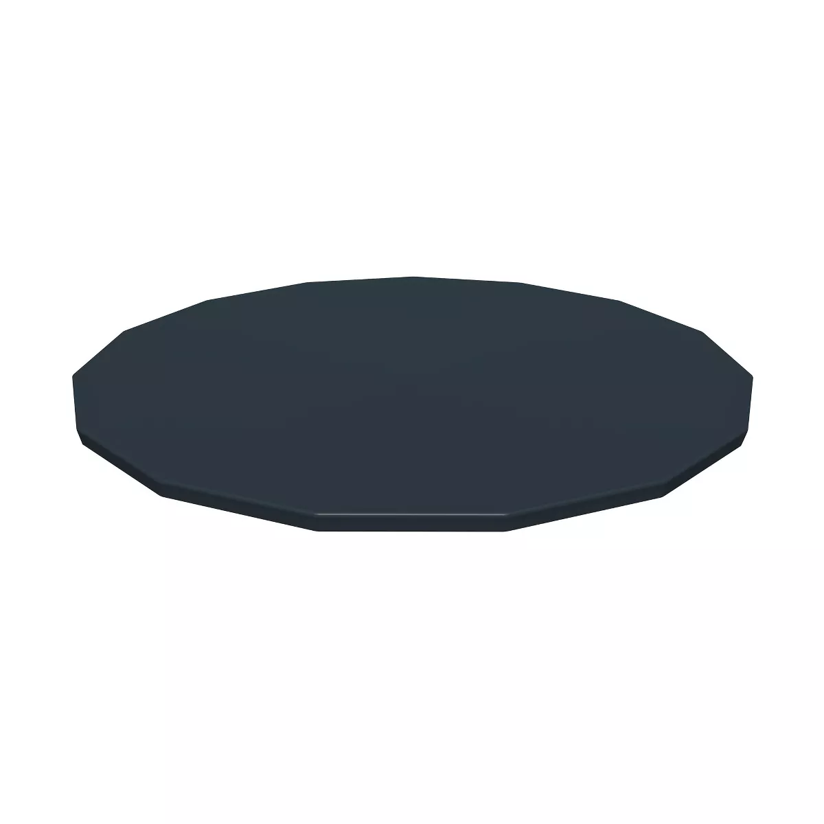 Flowclear 15 Foot Round Steel Pro MAXTM Above Ground Swimming Pool Cover, Black