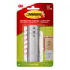 Command 3 Hangers/6 Large Strips/6 Sets of Mini Strips Universal Picture Hangers White