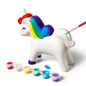 Paint-Your-Own Ceramic Unicorn Kit - Mondo Llama™