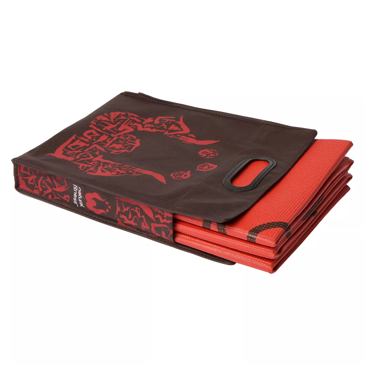 Natural Fitness Lifeline Folding Yoga Mat - Red (4mm)