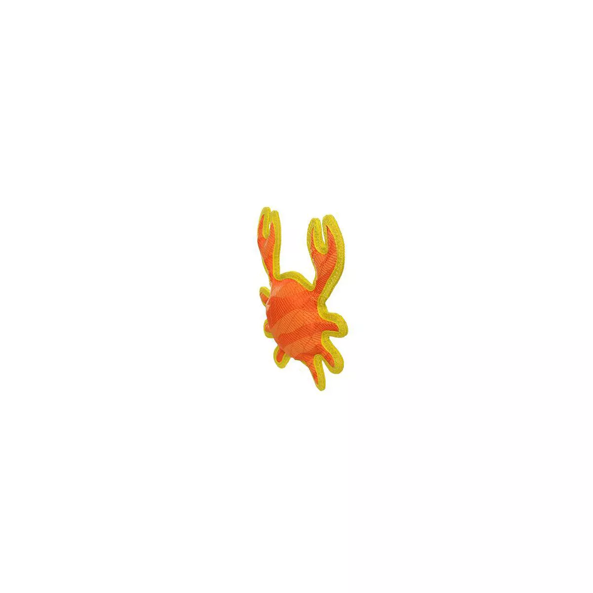 DuraForce Crab Dog Toy - Orange