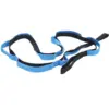 Mind Reader Fitness Stretching Strap, Black, Blue