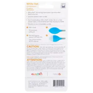 Munchkin White Hot Safety Spoons - 4pk