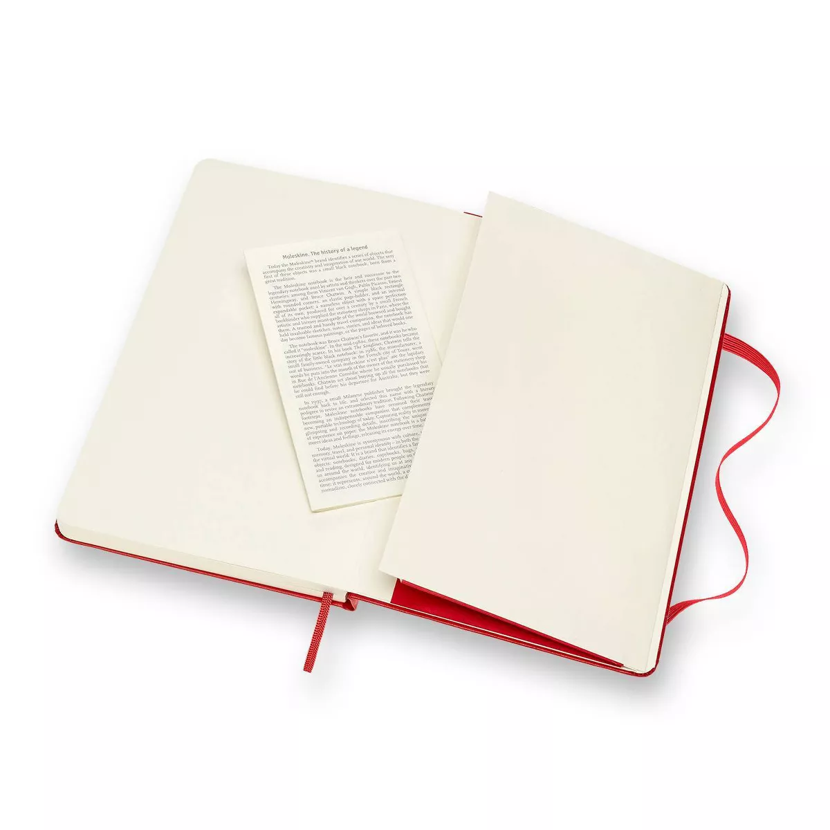 Moleskine Lined Professional Journal Large Red Hard Classic