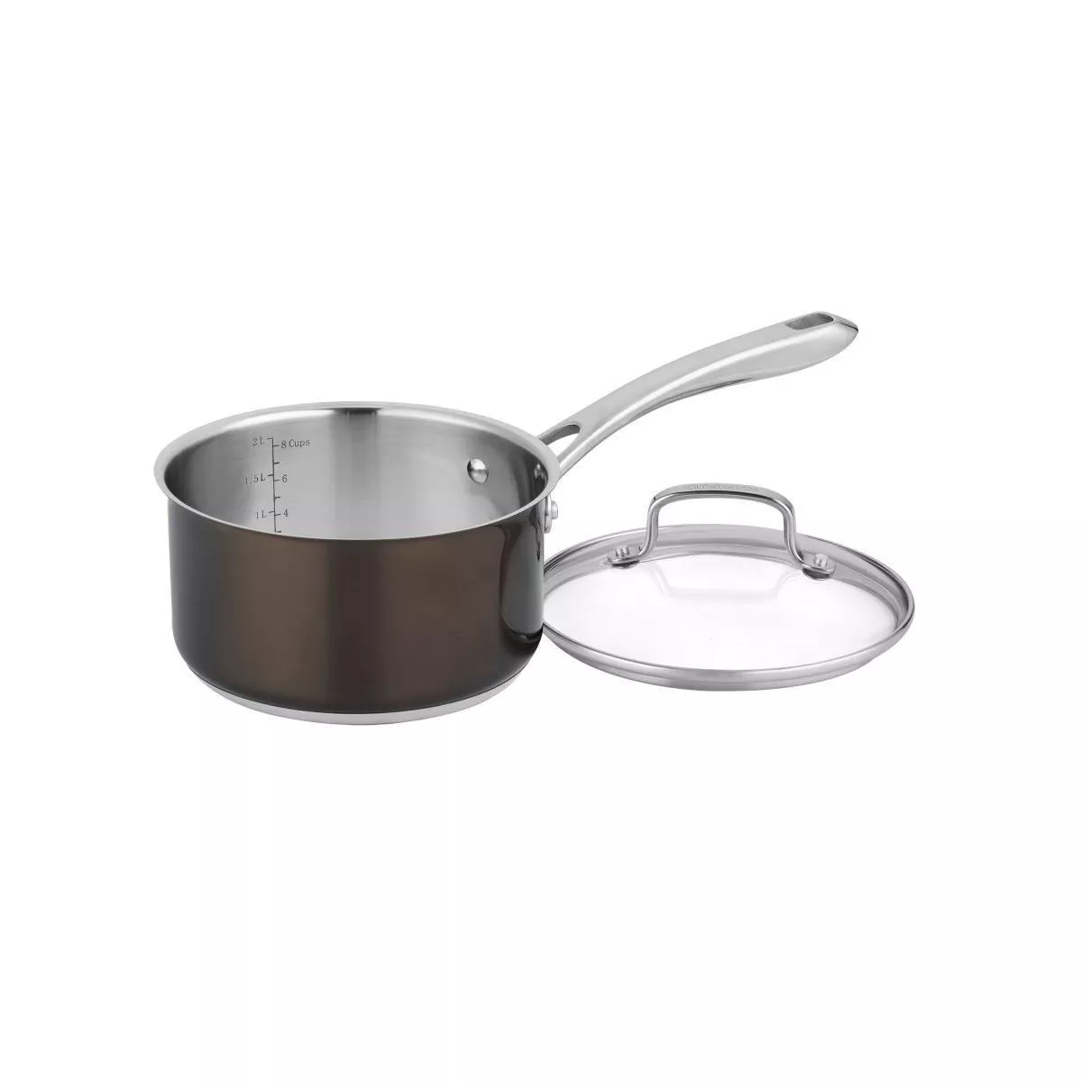 Cuisinart In the Mix 2.5qt Stainless Steel Redefine Cooking Saucepan with Cover - 85C1925-18
