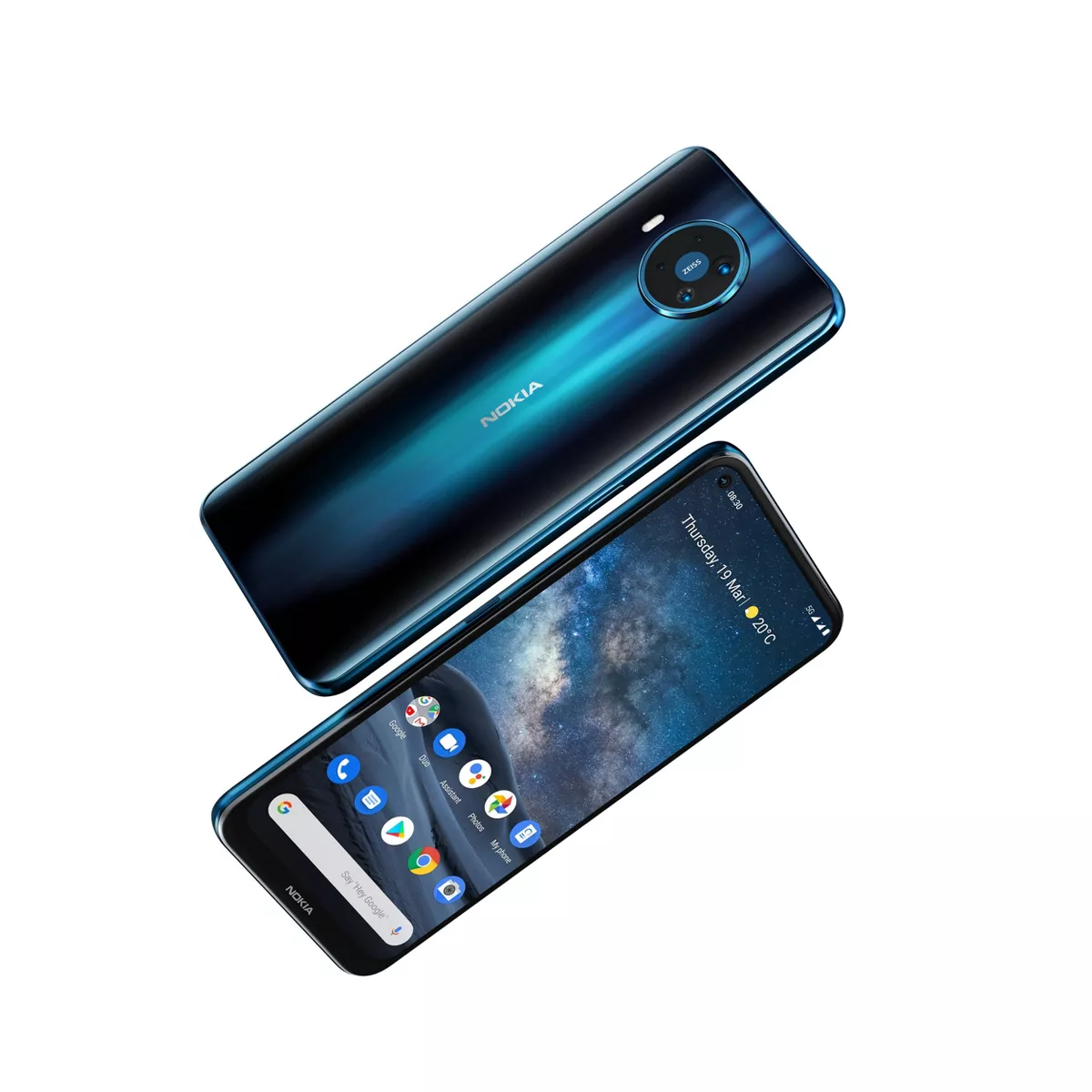 Nokia 8.3 5G (128GB) Unlocked Duos GSM Phone - Blue