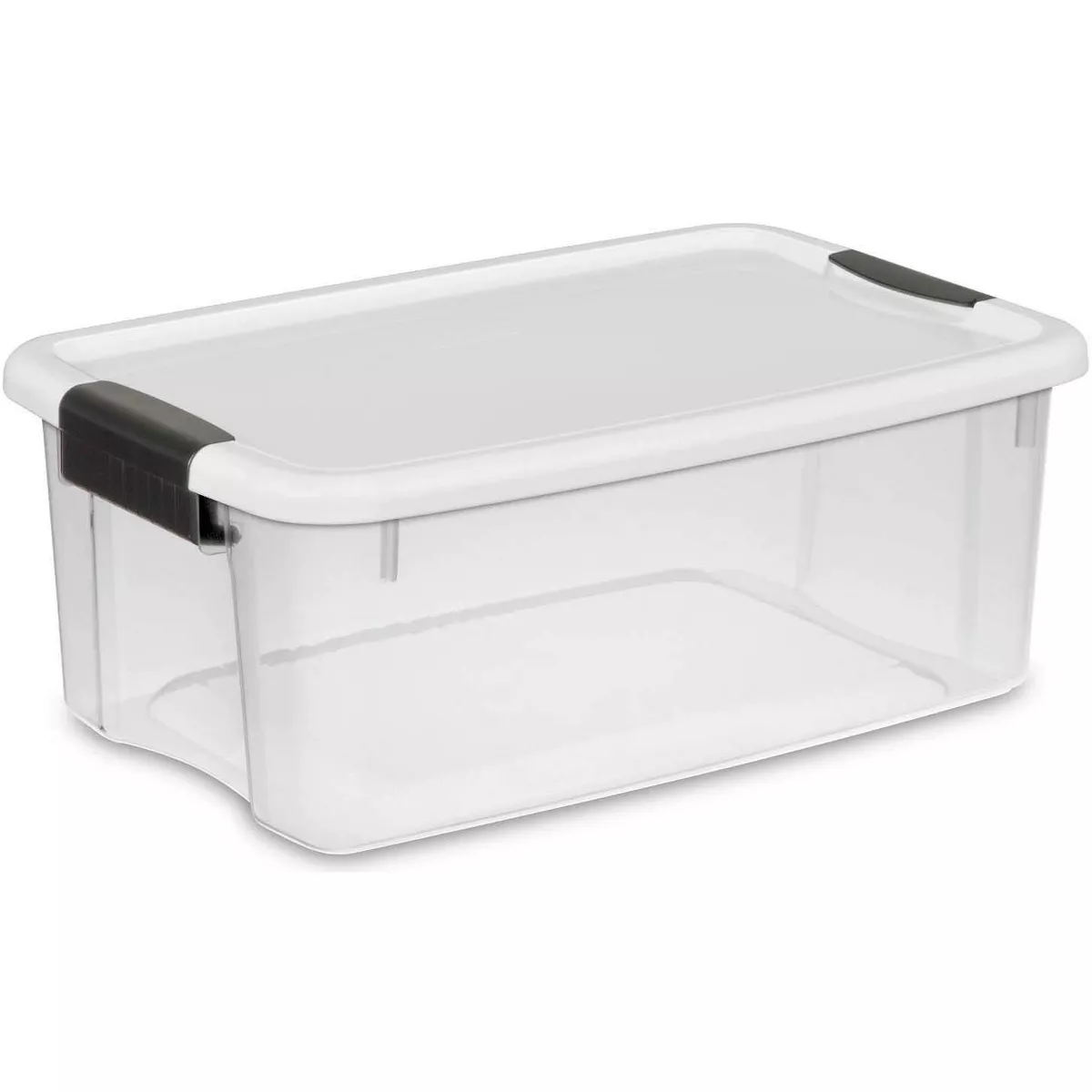 Sterilite 18 Quart Clear Ultra Latch Storage Organizer Container Box (30 Pack)